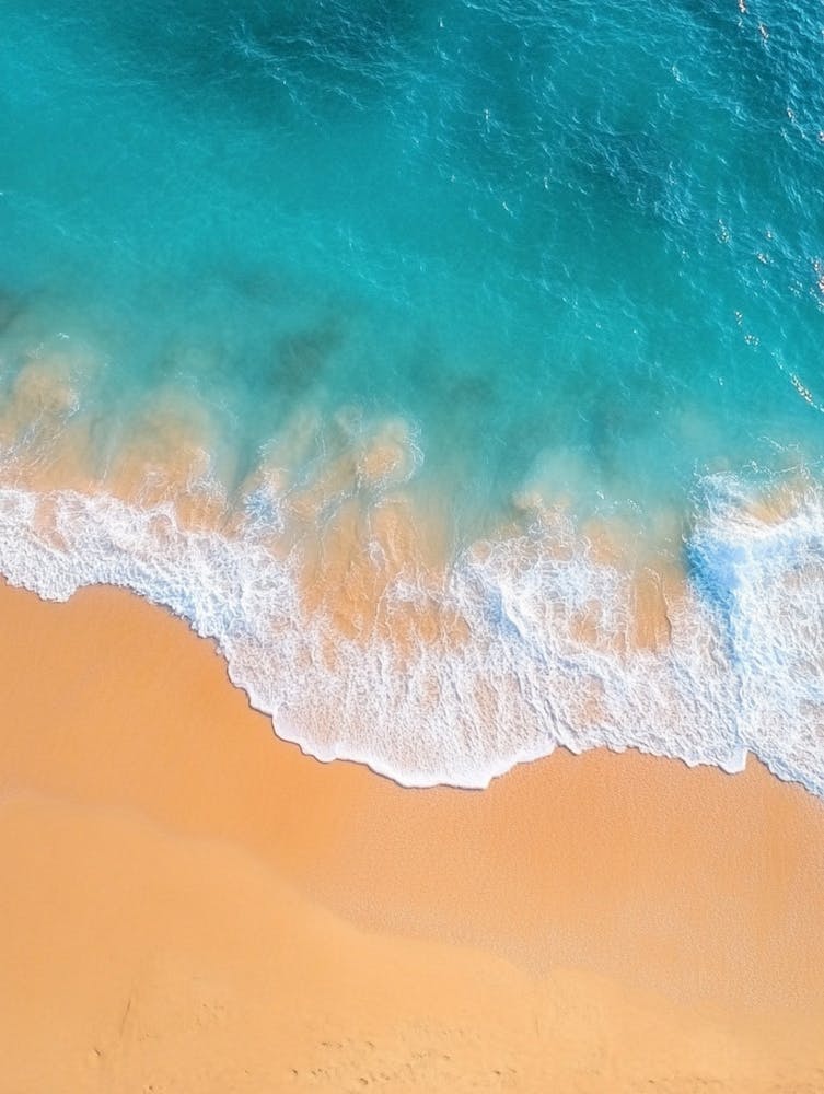 Aerial View Of A Beach 135