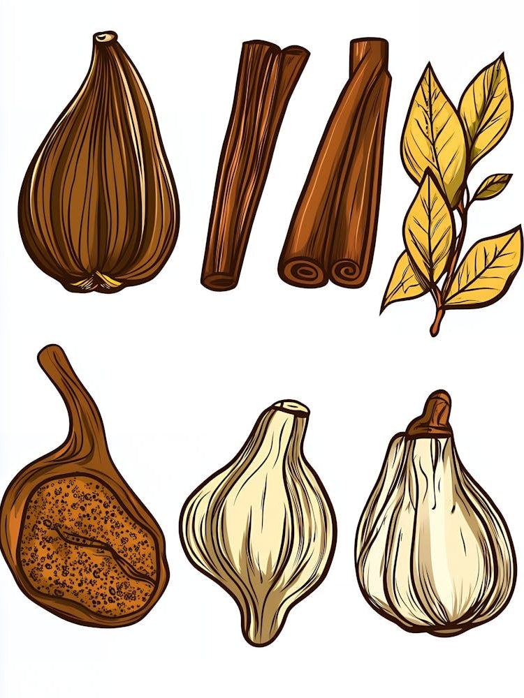 Set Of Spices