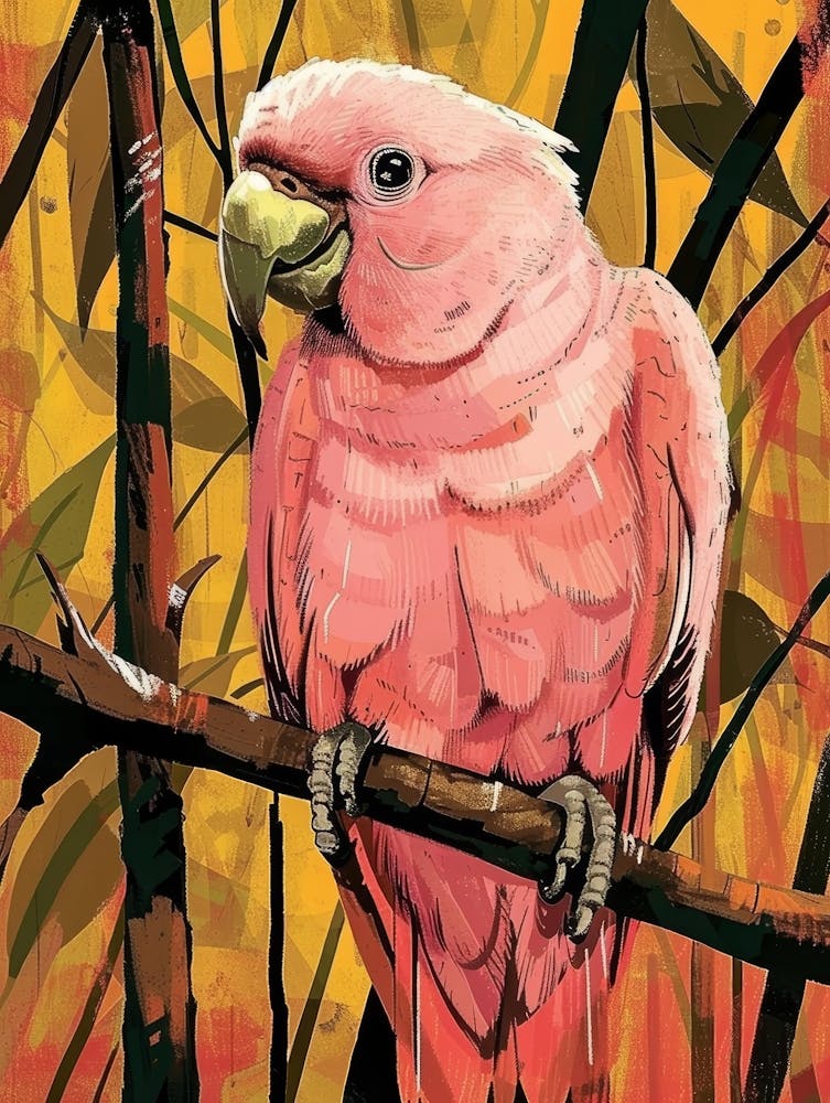 Pink Parrot