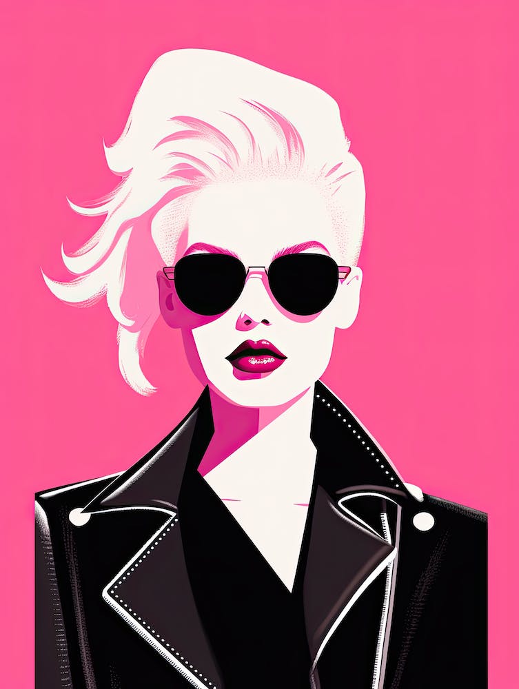 Punked Pink: Minimalistic Rebellion