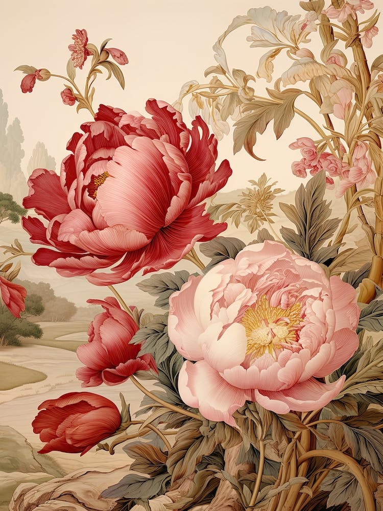 Peony Victorian Style 1