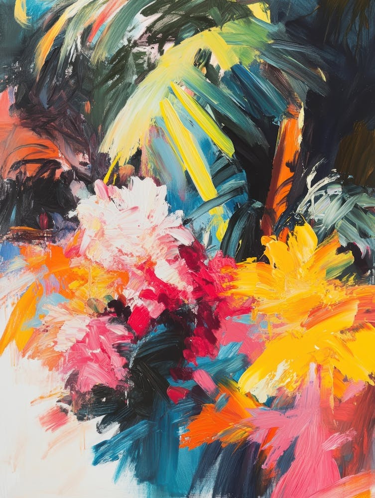 Tropische Blumen 31