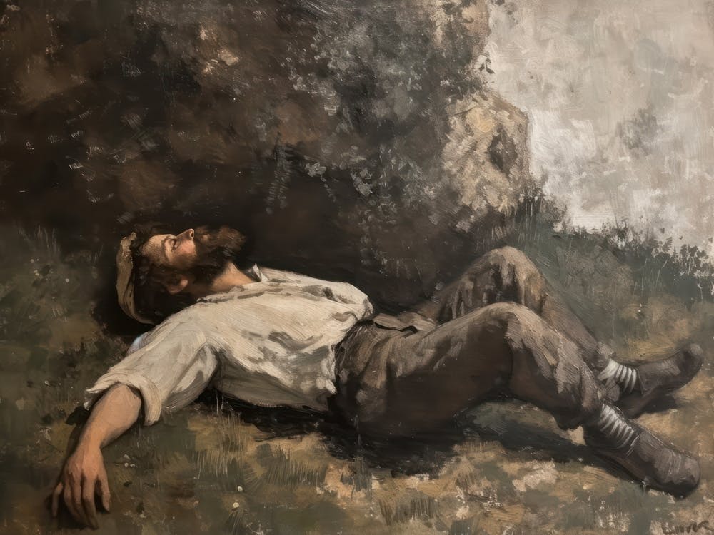 Contemporary Artwork Inspired By Gustave Courbet 4