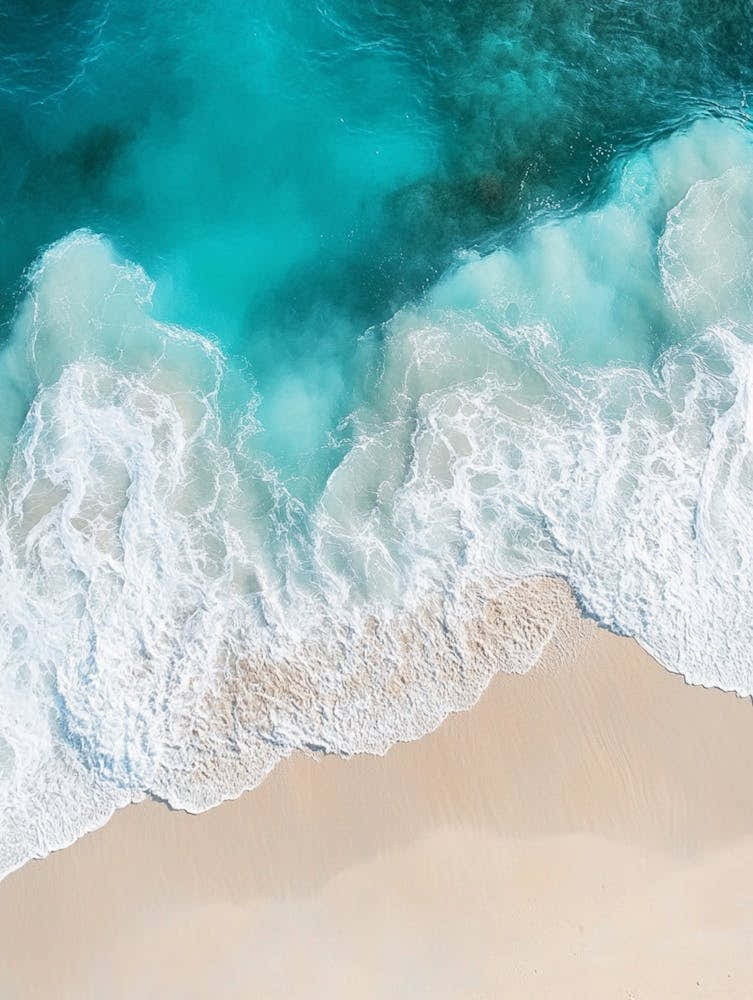 Aerial View Of A Beach 46