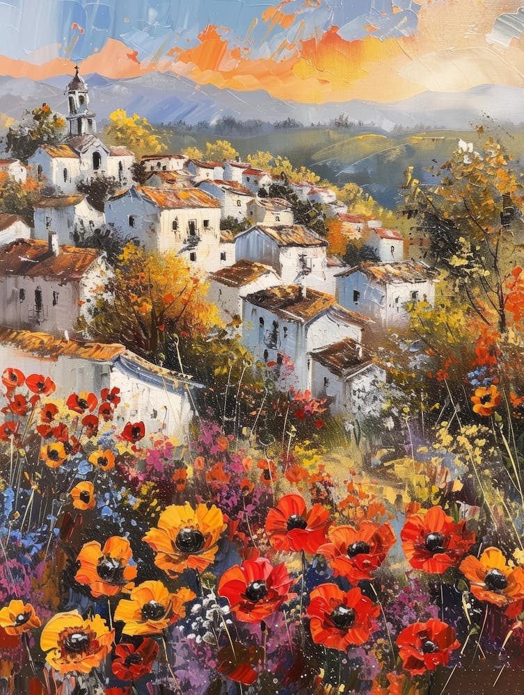 Poppies At Sunset 6
