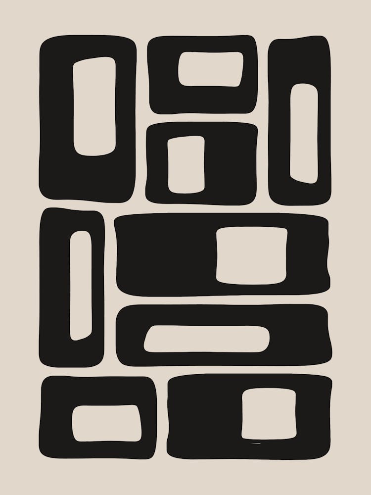 Mid Century Modern Abstract 2