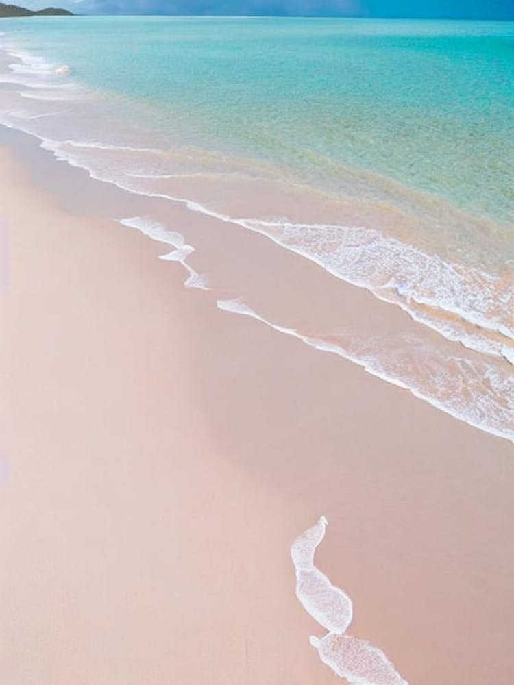Whitehaven Beach, Australia Pink Photography