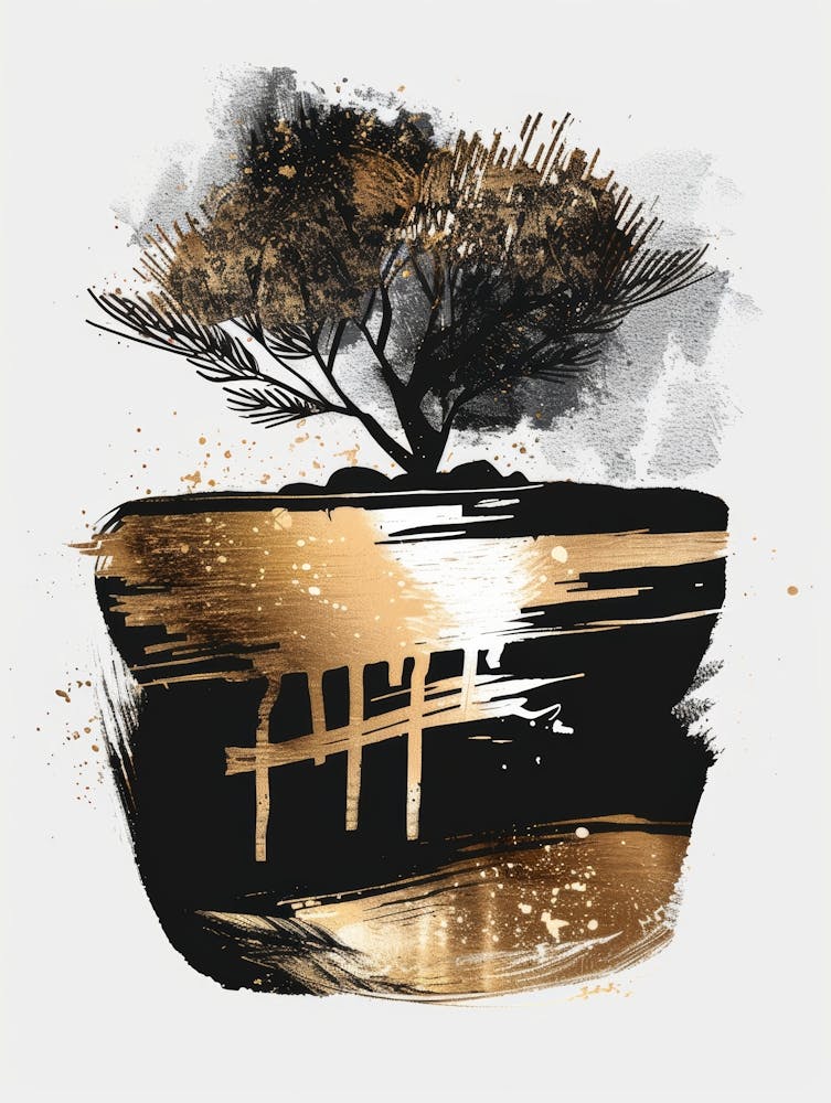 Bonsai Tree Canvas Print