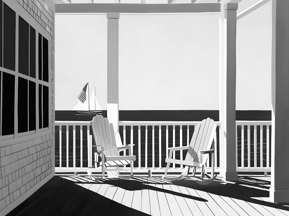 Porch On The Beach 1