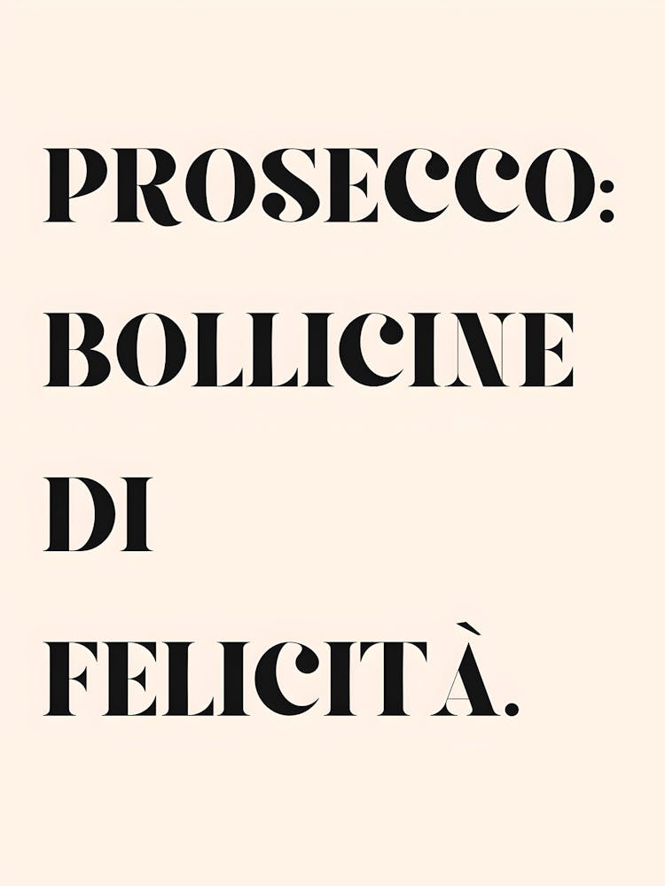 Prosecco Bollicine Di Felcita
