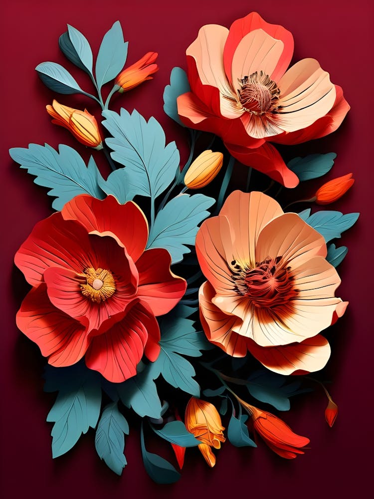 Paper Flowers 12