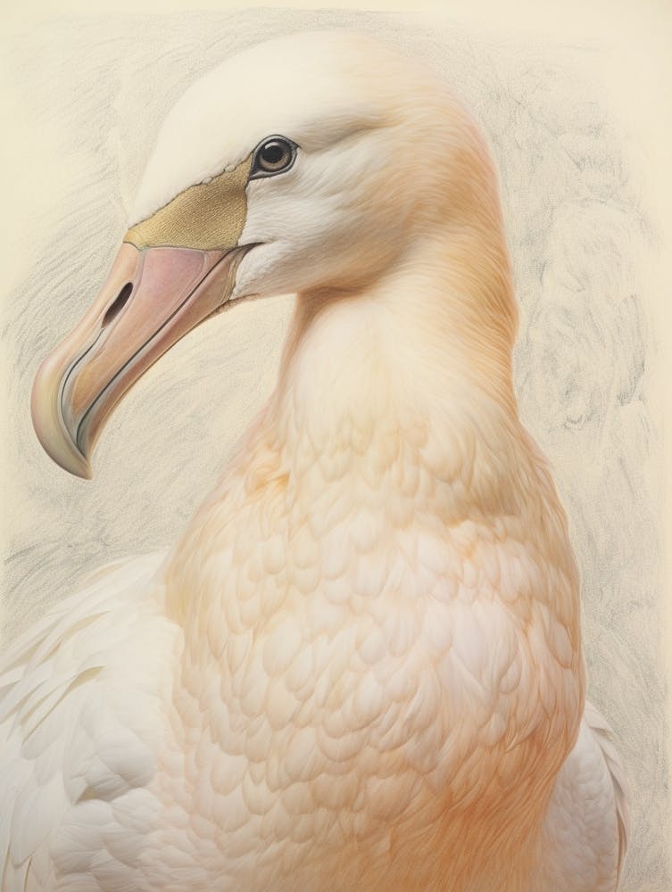 Vintage Bird Drawing Albatross 3