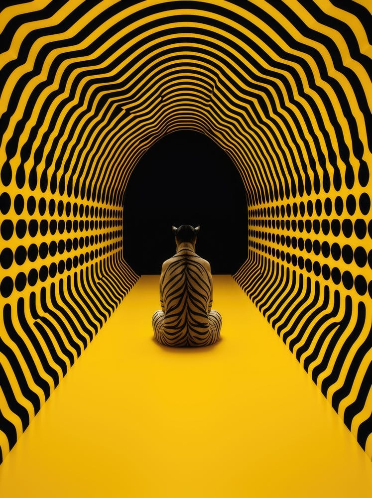 Tiger In A Tunnel 1