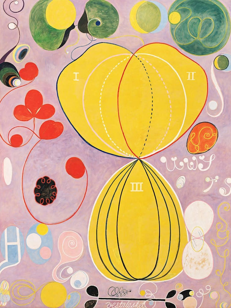 Hilma af klint, The Ten Largest, No. 7, Adulthood