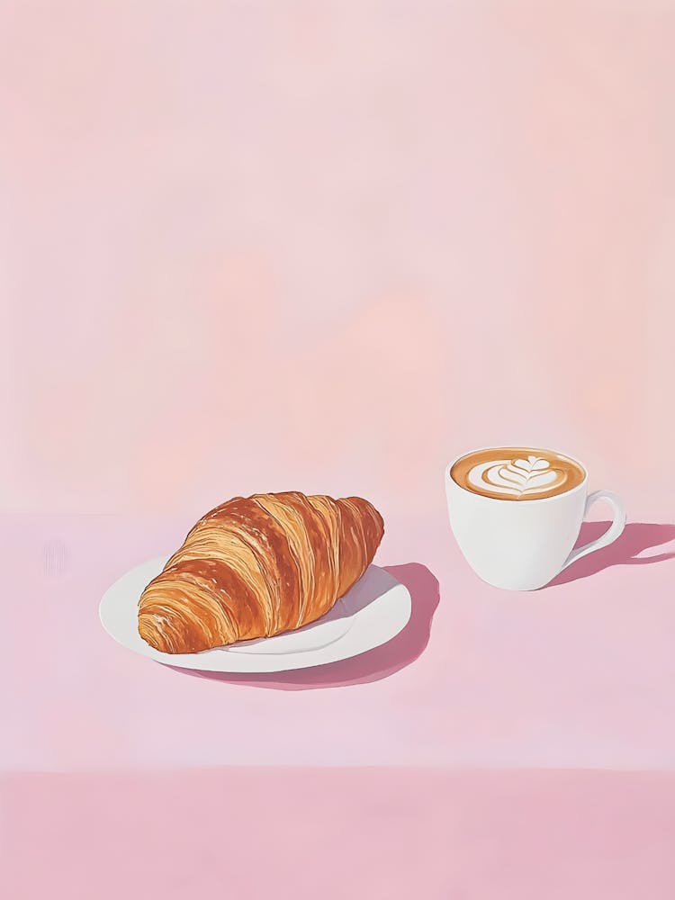 Coffee And Croissants 3