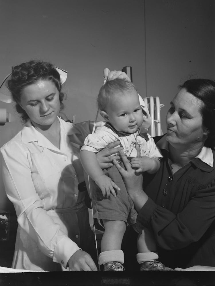 Eleven Mile Corner, Arizona,Well Baby Clinic Of The Cairns General Hospital By Russell Lee