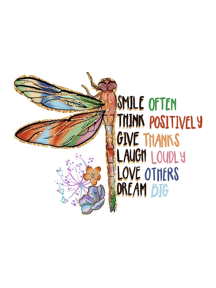 Smile Often Think Positively