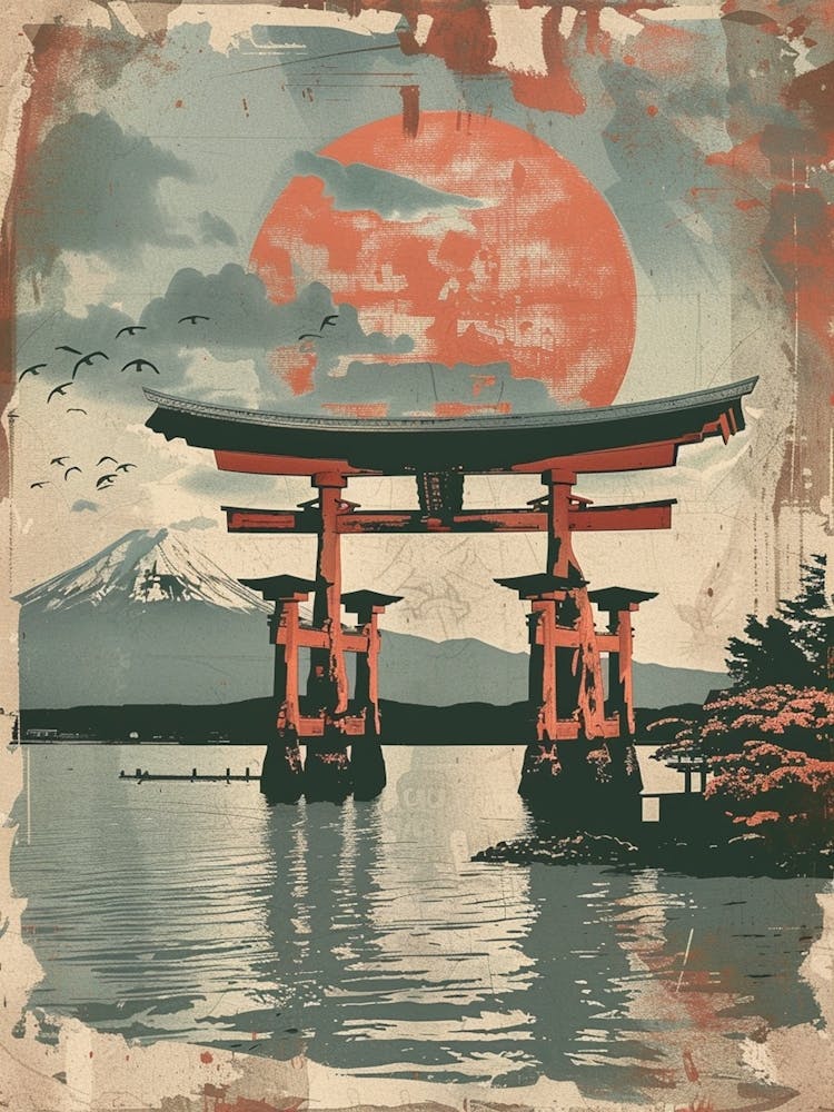 Miyajima Island Mid Century Modern 1