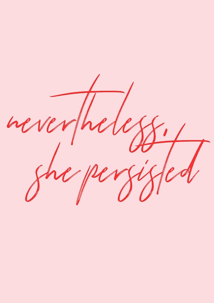 She Persisted