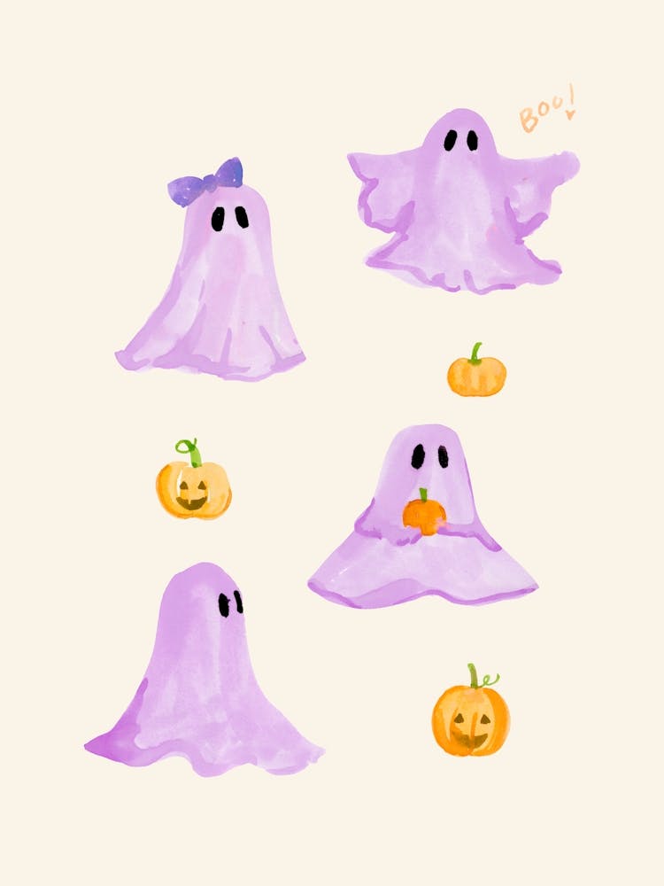 Purple Ghosts