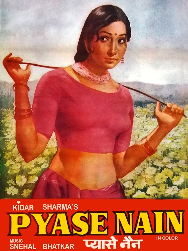 Girl In The Field, Romance, Bollywood Movie Poster