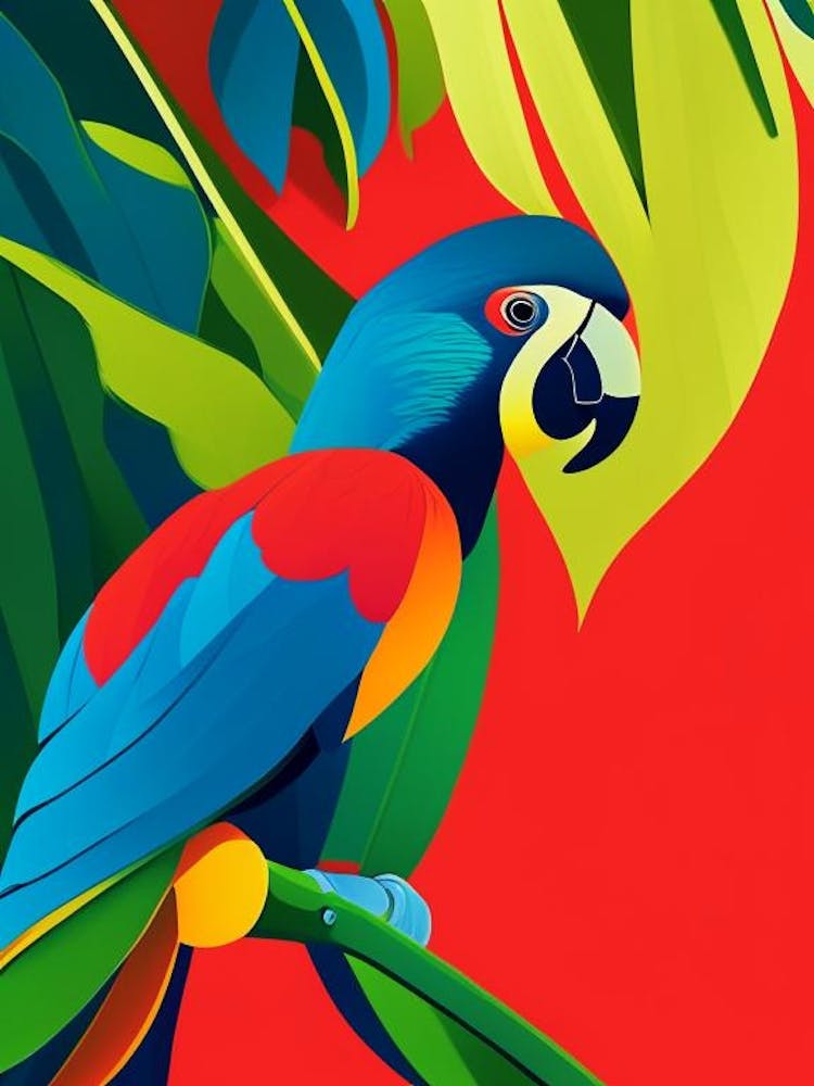 Parrot Pop Matisse Bird