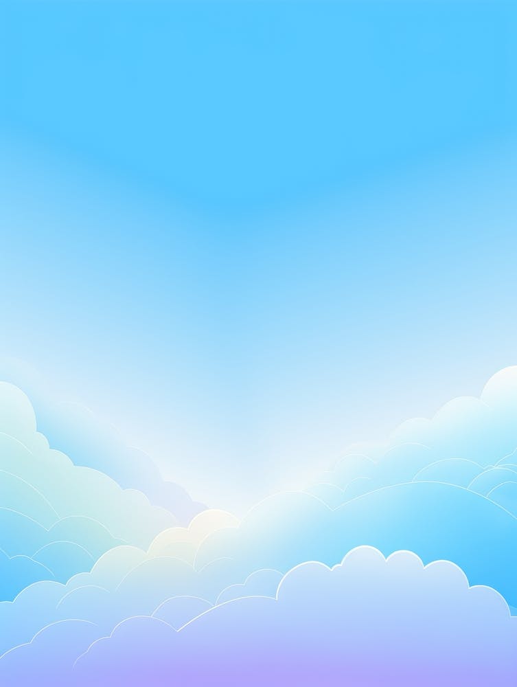 Blue Sky With Clouds 1