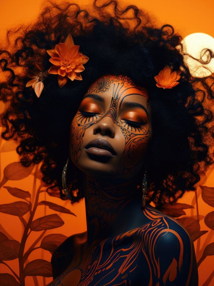 Afro-American Woman 5