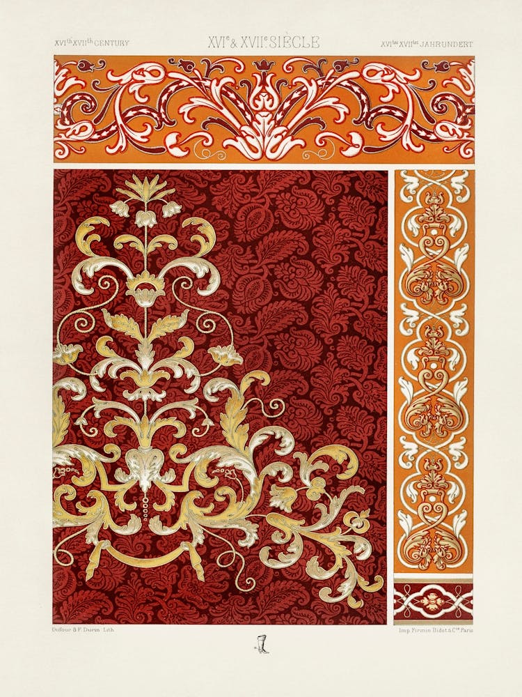 16th And 17th Century Pattern, Albert Racine 3