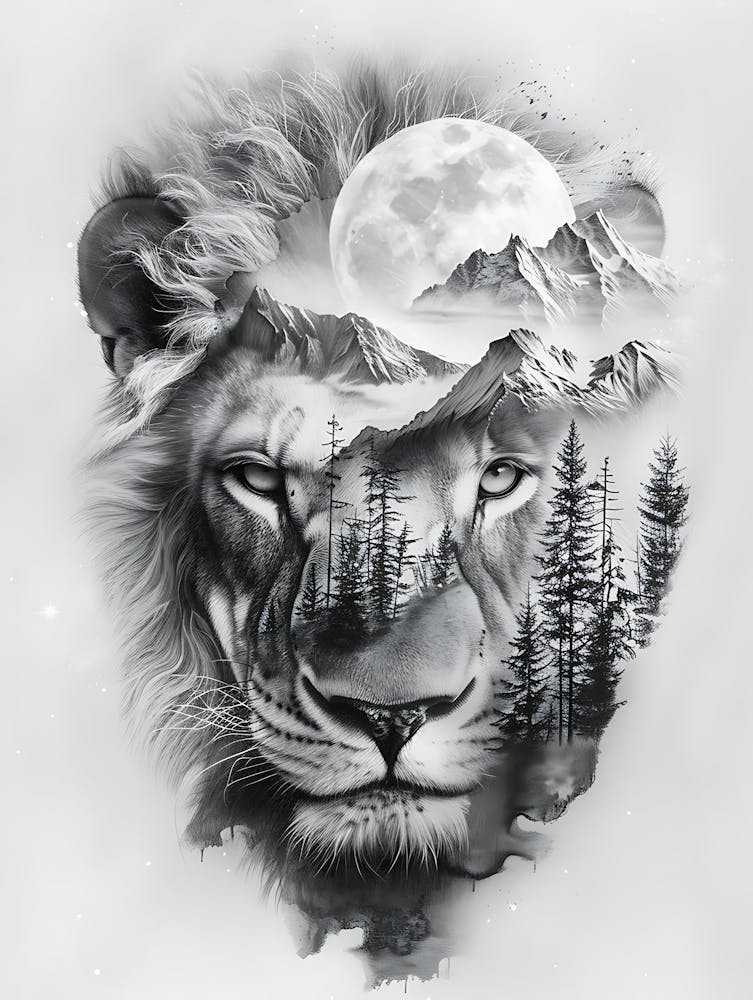Lion In The Mountains