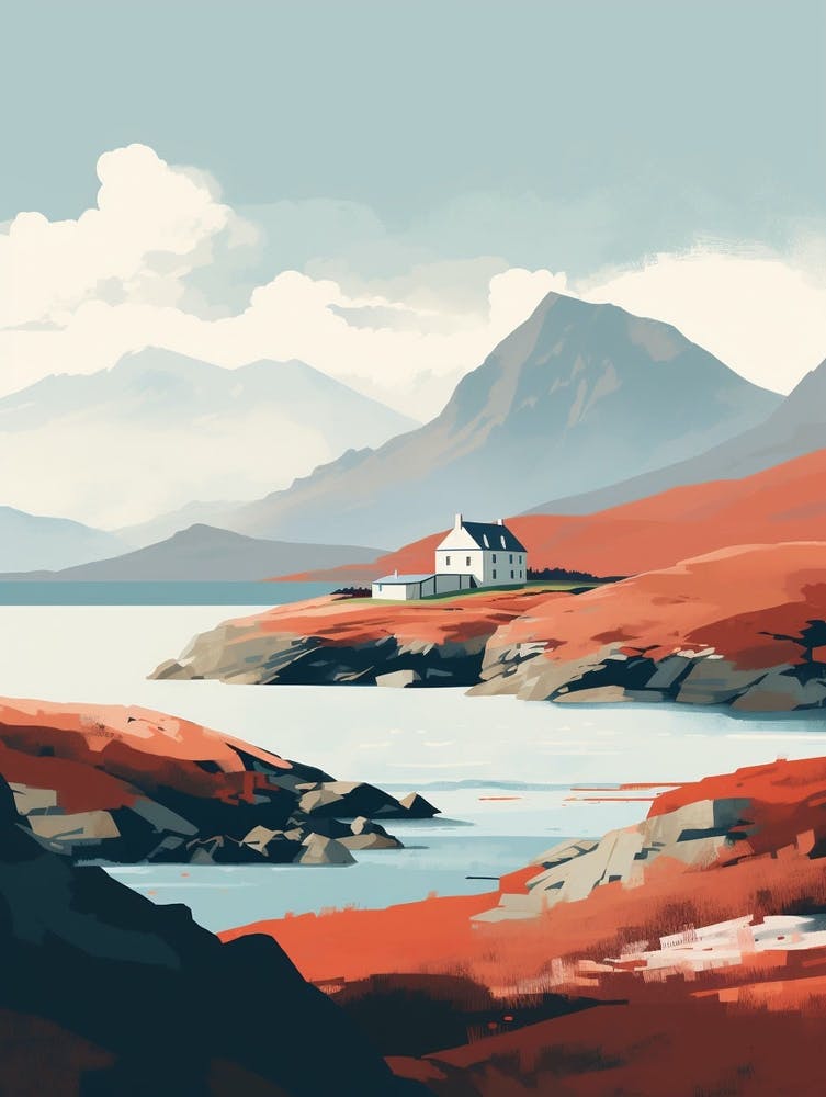 Isle Of Skye Scotland 4 Hiking Trail Landscape