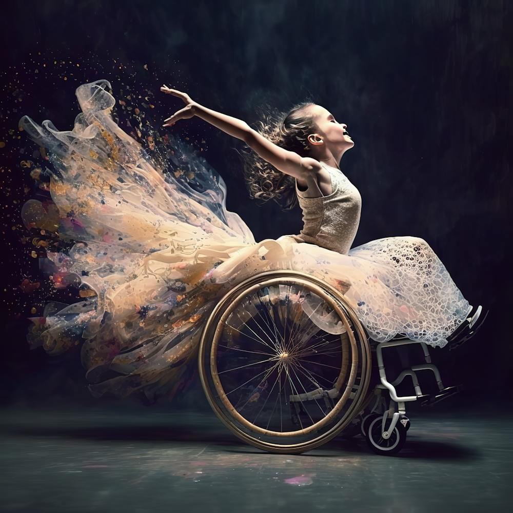 Danseuse en Fauteuil Roulant 1
