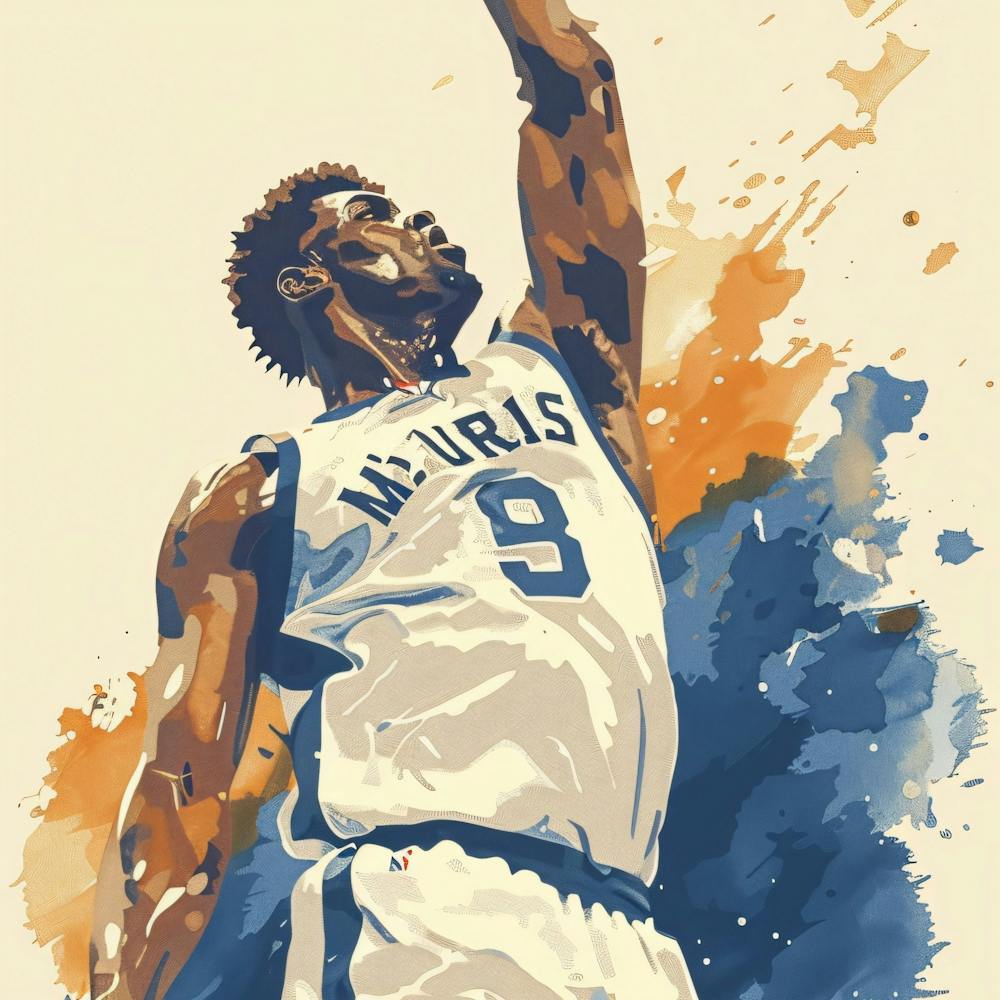 Basketball Player Defense