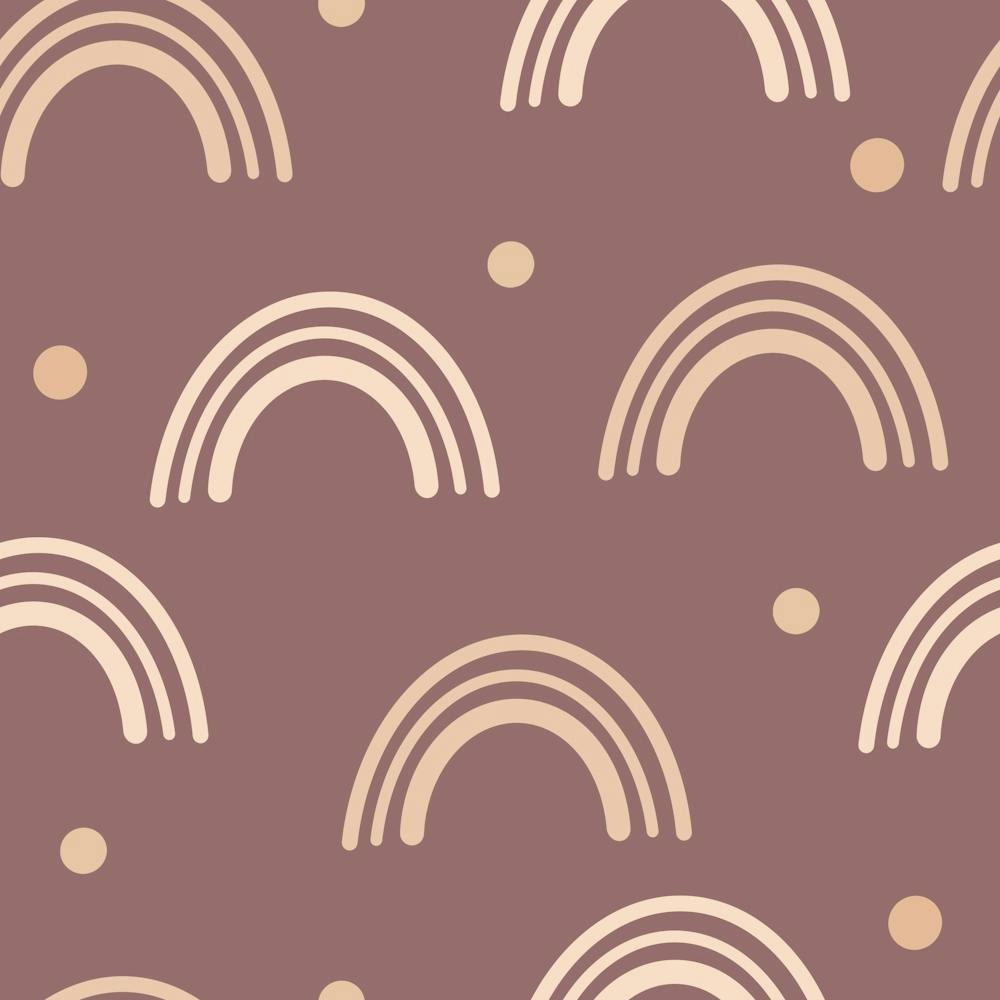 Boho rainbow pattern