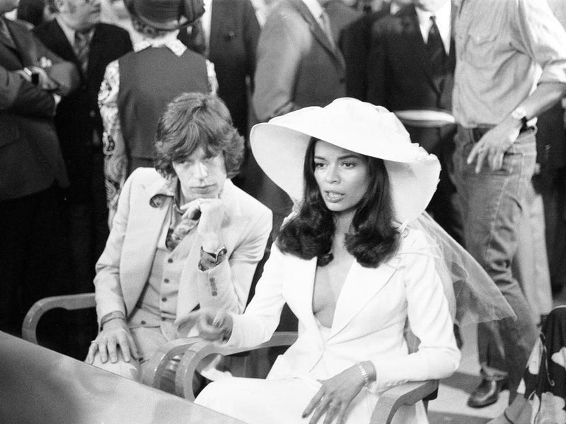 Wedding Of Mick And Bianca Jagger And In Saint Tropez, 1971