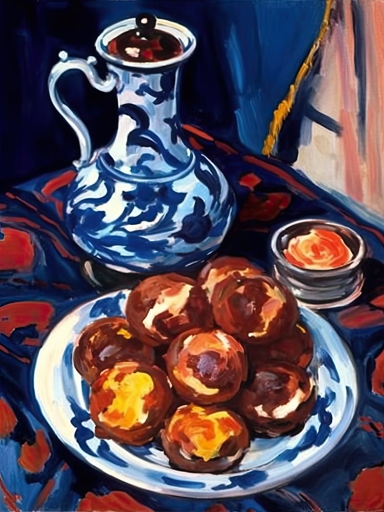 Profiterole Painting 4