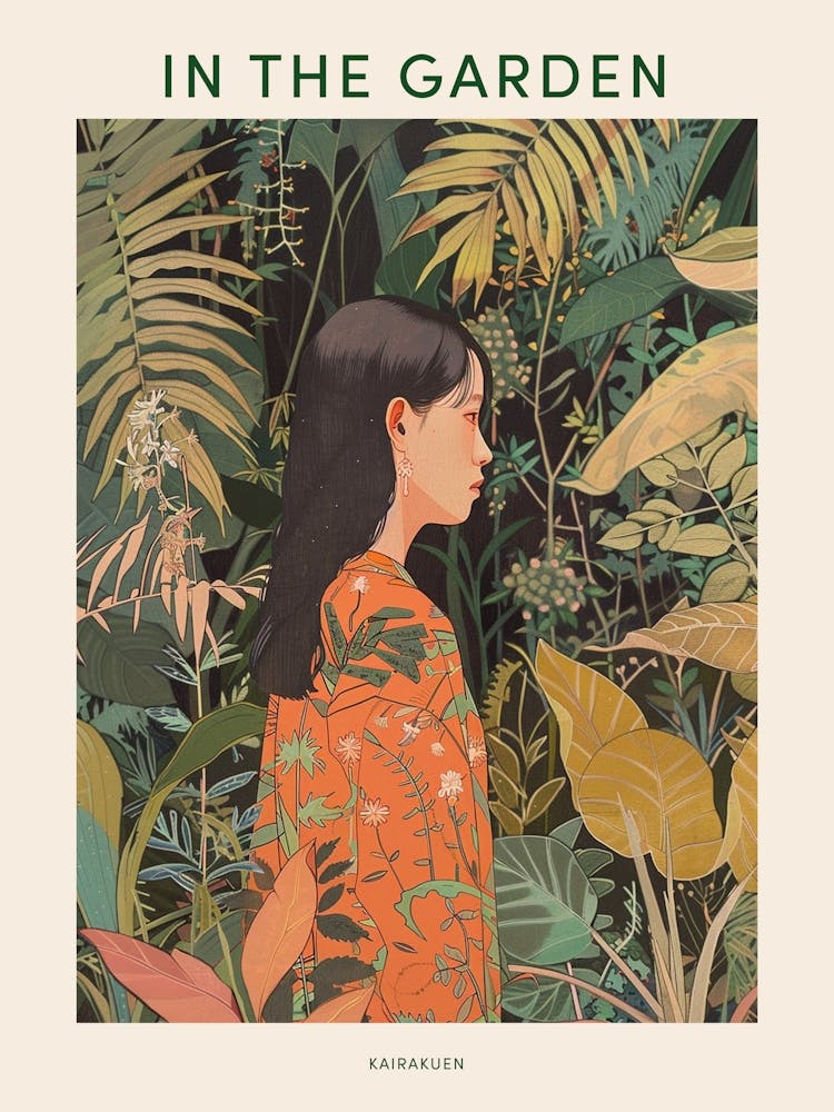 In The Garden Poster Kairakuen Japan 3