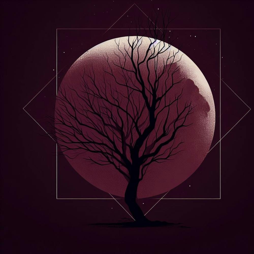 Tree In The Moonlight 