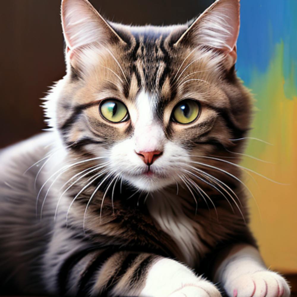 Porträt einer Katze