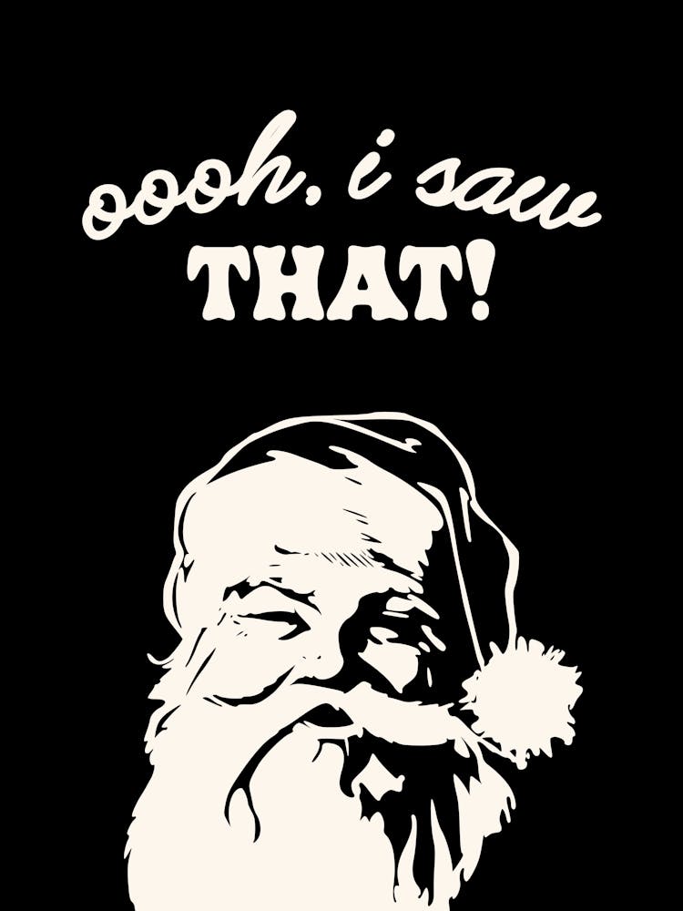 I Saw That Christmas Santa