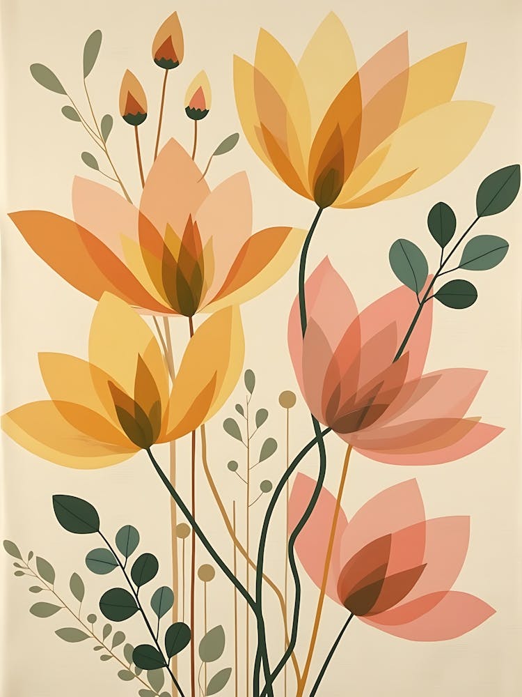 Serene Nature-Inspired Flowers