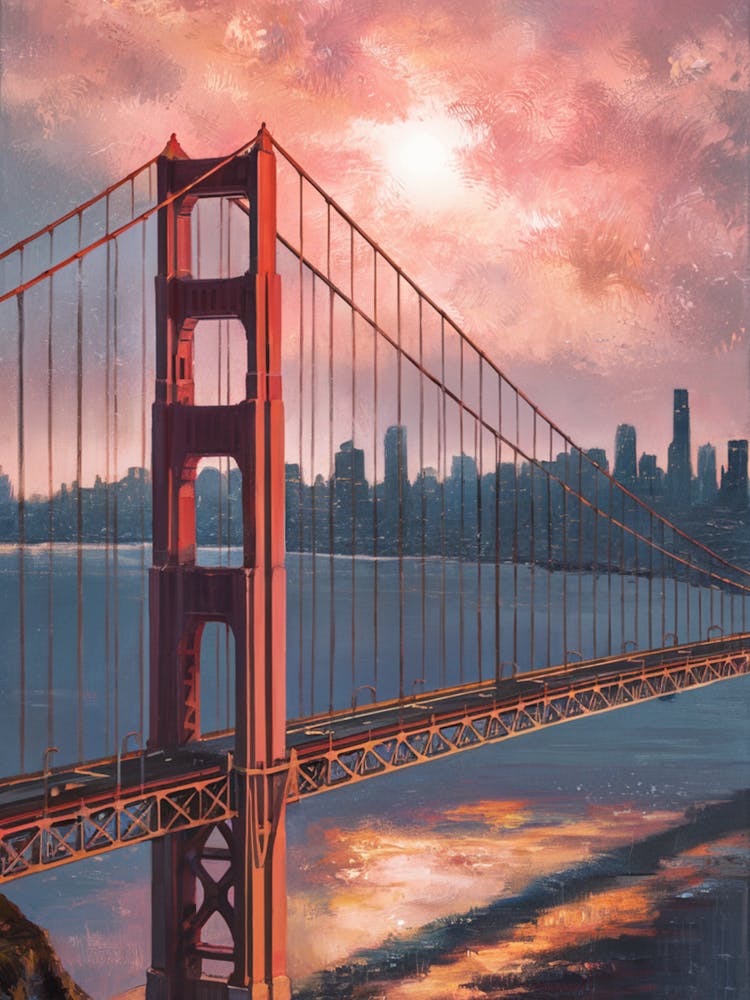Golden Gate Bridge Sunset