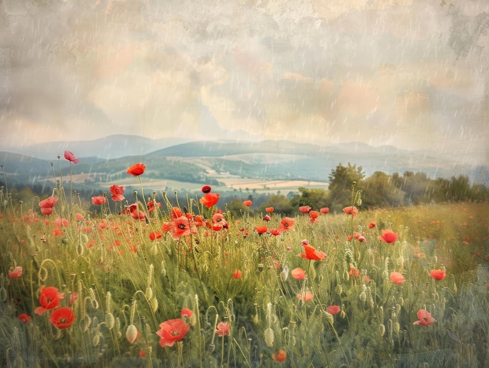 Poppies In The Meadow 19