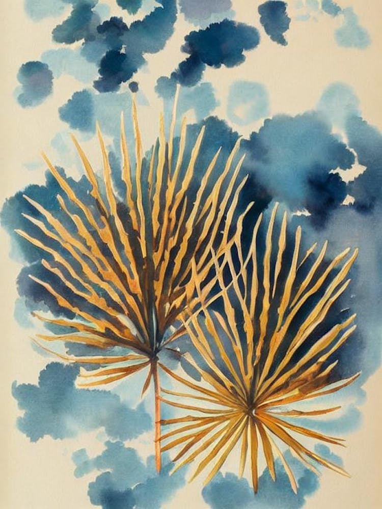 Acropora Nana Vintage Graphic Watercolour