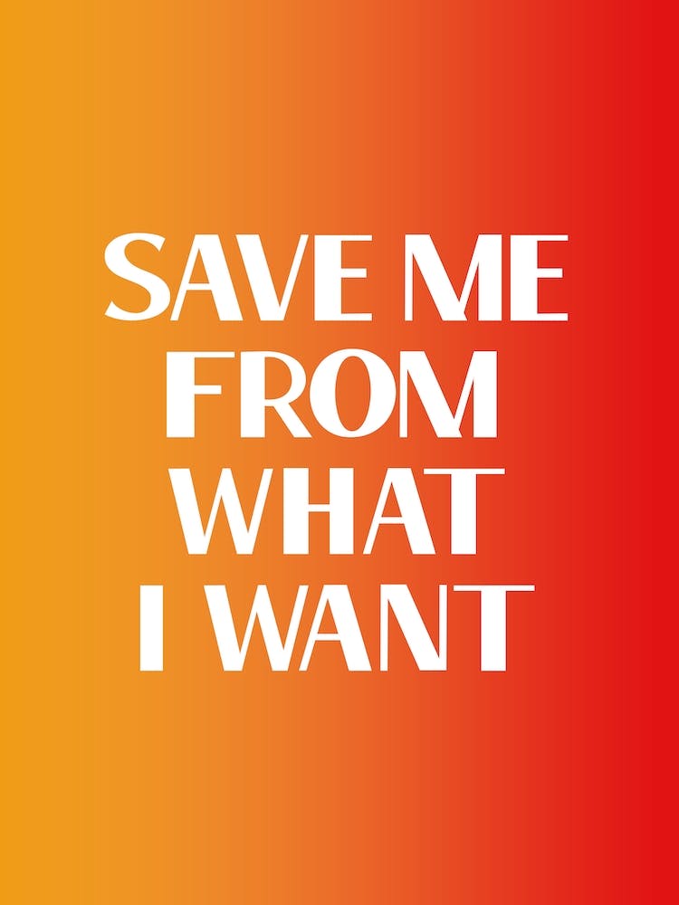 Save Me From What I Want