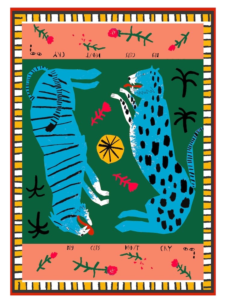 Big Cats Dont Cry Blue