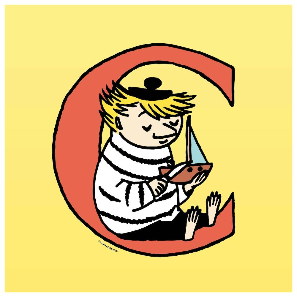 Moomin Collection Alphabet Letter C