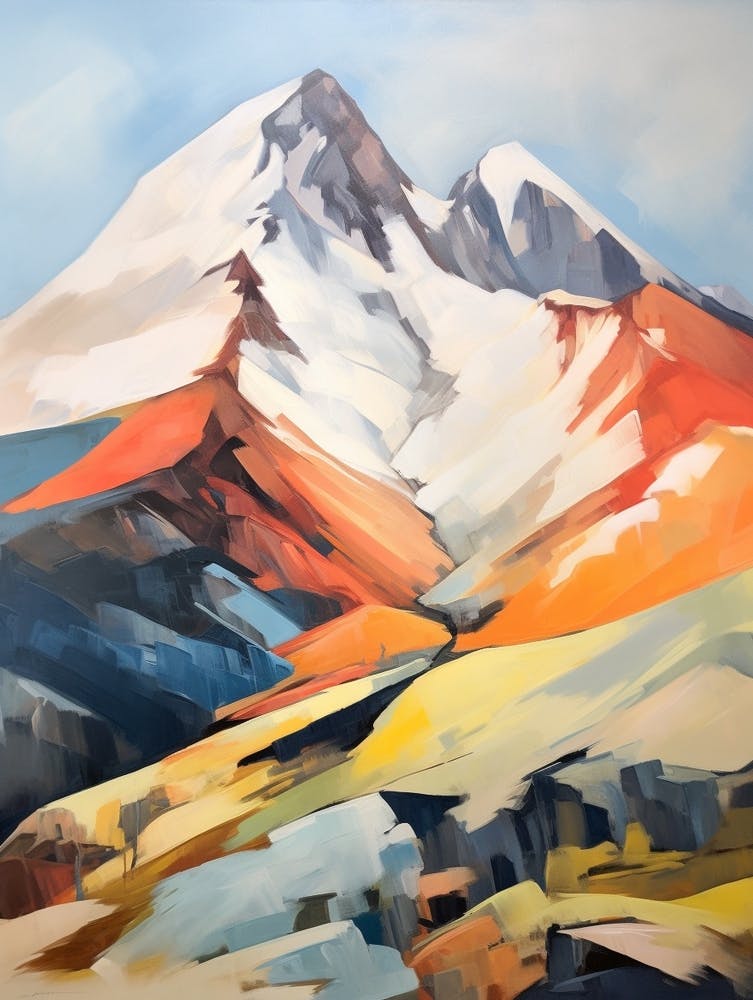 Pikes Peak Usa 2 Mountain Painting