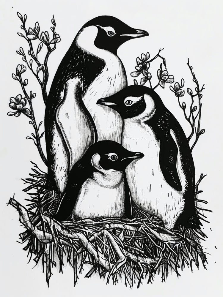 Emperor Penguin Nesting 1