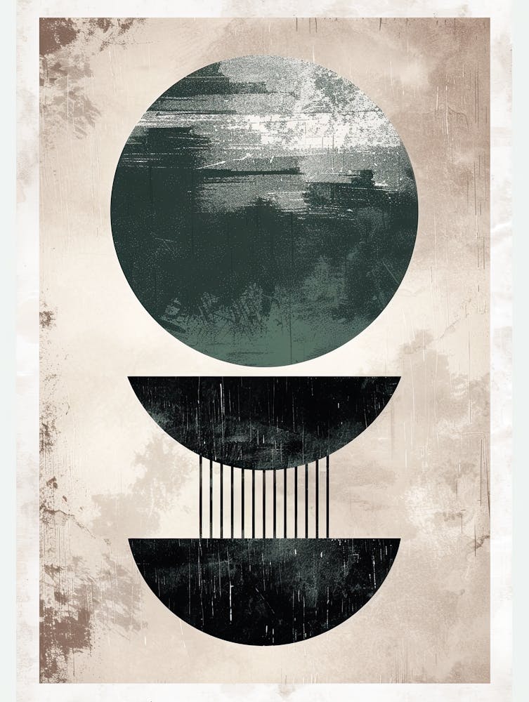 Mandelbrot Bauhaus Mid Century